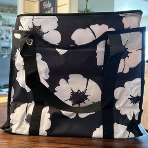 NWT Thirty-one All Day Organizing Tote In White Poppy